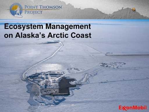 REEP BRUNDAGE Pt Thompson eco Mgmt Alaska Coast Dec4 1030 1200 (deleted 48f13f0f7eb40ec7c39005f07fb67006)